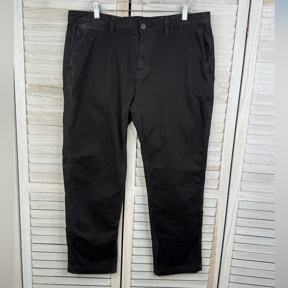 GEORGE Men's Slim Fit Stretch Jeans Black-38/30